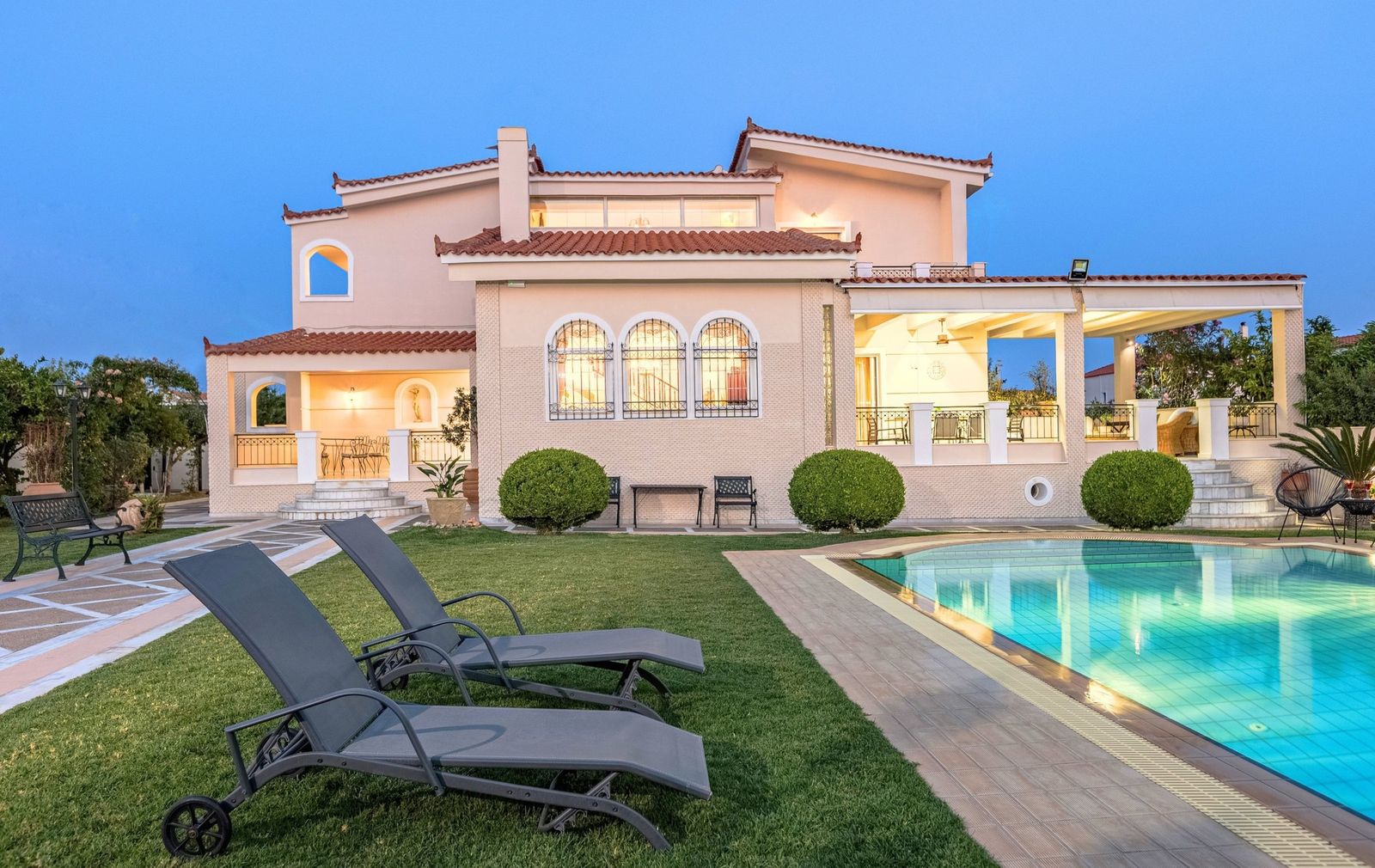 Luxury architecture exterior